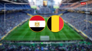 متابعة مباراة مصر وبلجيكا اليوم — كأس العالم 2026