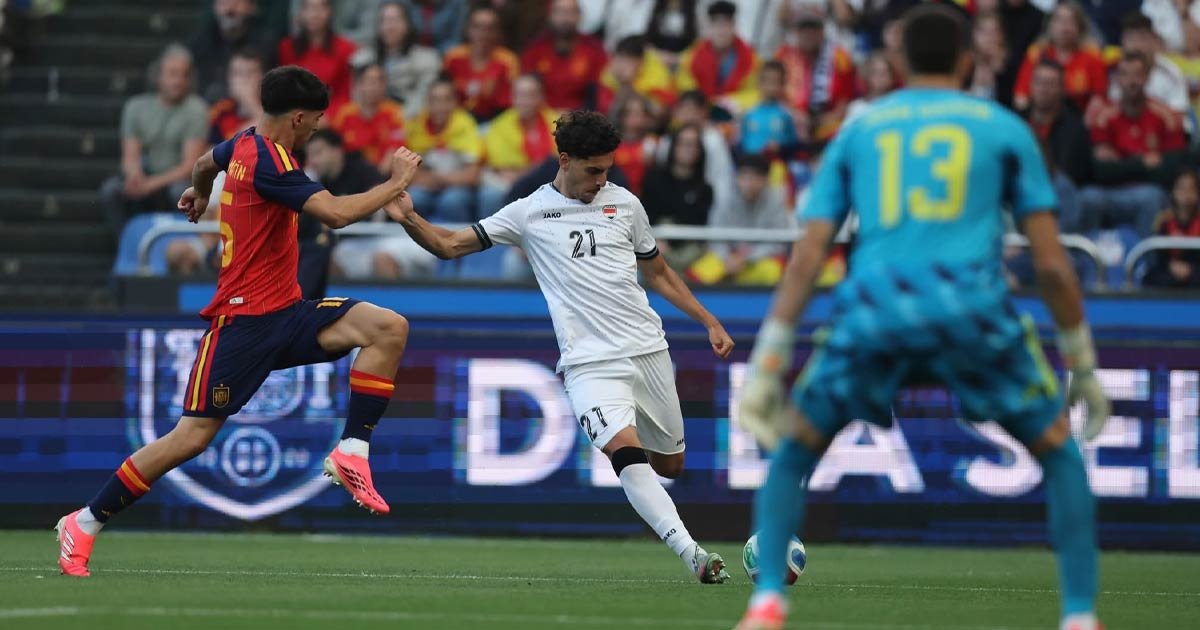 دوسكي يمنح العراق تعادلاً تاريخياً مع إسبانيا في تحضيرات كأس العالم 2026
